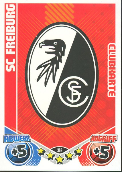 Match Attax 11/12 - SC Freiburg - Clubkarte