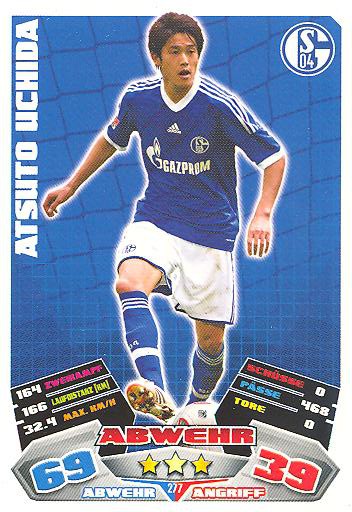 Match Attax 12/13 - Atsuto Uchida - FC Schalke 04 - Nr. 277