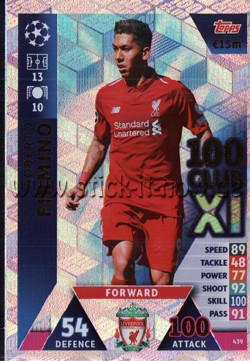 Match Attax Champions League 18/19 - Nr. 439 ( CLUB 100 XL )