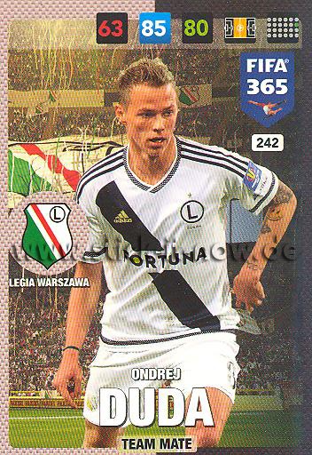 Panini Adrenalyn XL "FIFA 365" (2017) - Nr. 242