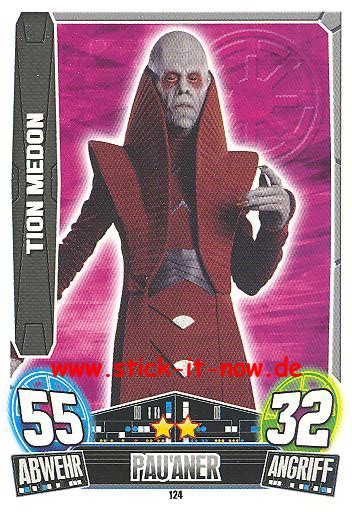 Force Attax Movie Collection - Serie 3 - TION MEDON - Nr. 124
