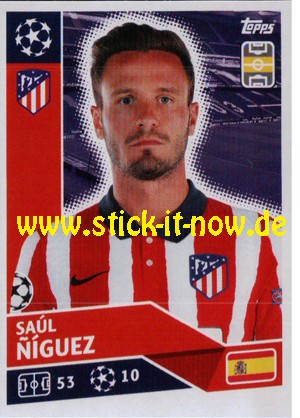 Champions League 2020/2021 "Sticker" - Nr. ATM 12