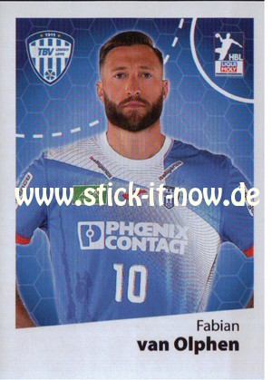 LIQUE MOLY Handball Bundesliga Sticker 19/20 - Nr. 307