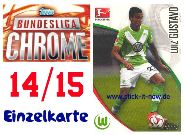 Topps Bundesliga Chrome 14/15 - LUIZ GUSTAVO - Nr. 210