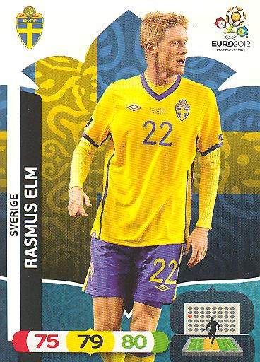 Panini EM 2012 - Adrenalyn XL - Rasmus Elm - Schweden