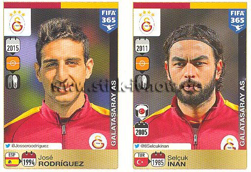 Panini FIFA 365 Sticker - Nr. 770 - 771