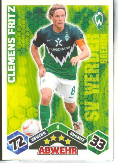 Match Attax 10/11 - CLEMENS FRITZ - 004