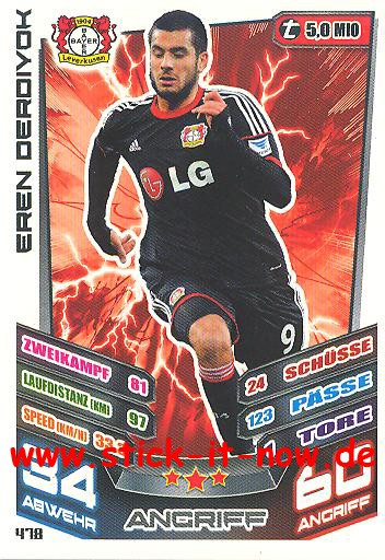 Match Attax 13/14 EXTRA - EREN DERDIYOK - Nr. 478