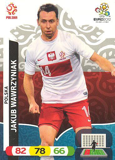 Panini EM 2012 - Adrenalyn XL - Jakub Wawrzyniak - Polen