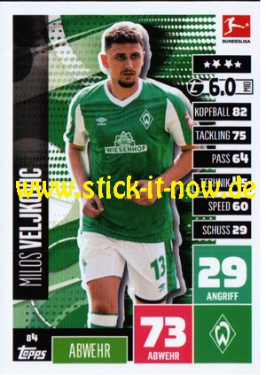 Topps Match Attax Bundesliga 2020/21 - Nr. 84