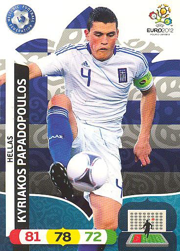 Panini EM 2012 - Adrenalyn XL - Kyriakos Papadopoulos - Griechenland