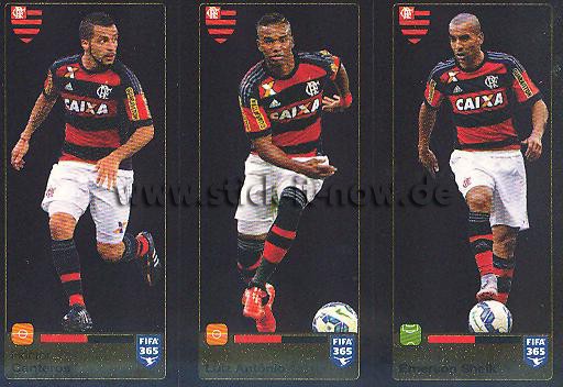 Panini FIFA 365 Sticker - Nr. 210 - 211 - 212