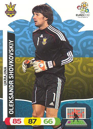 Panini EM 2012 - Adrenalyn XL - Oleksandr Shovkovskiy - Ukraine