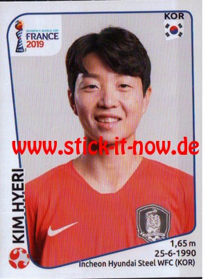 Panini Frauen WM 2019 Frankreich - Nr. 48