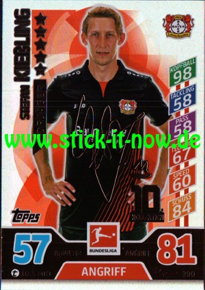 Topps Match Attax Bundesliga 17/18 - Nr. 390 (Torjäger)