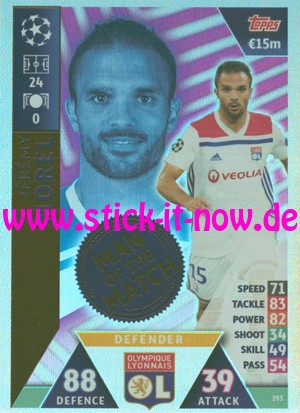 Match Attax CL 18/19 "Road to Madrid" - Nr. 195