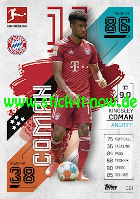 Topps Match Attax Bundesliga 2021/22 - Nr. 301