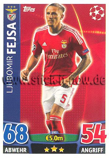 Champions League - Match Attax 15/16 - Nr. 191