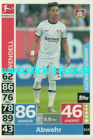 Topps Match Attax Bundesliga 18/19 "Extra" - Nr. 616