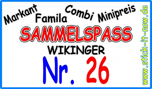 Sammelspass - Küstengold - Wikinger (2014) - Nr. 26