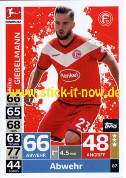 Topps Match Attax Bundesliga 18/19 - Nr. 87