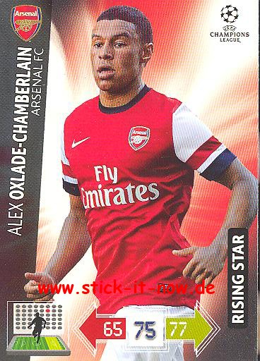 Panini Adrenalyn XL CL 12/13 - Arsenal London - Alex Oxlade-Chamberlain