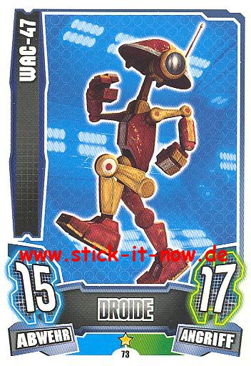 Force Attax - Star Wars - Clone Wars - Serie 4 - WAC-47 - Nr. 73