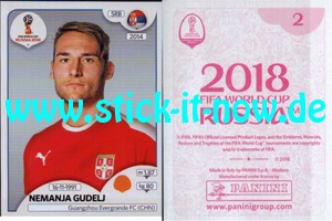 Panini WM 2018 Russland "Sticker" INT/Edition - Nr. 415