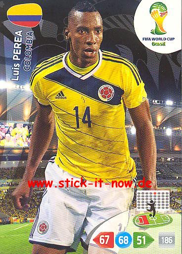 Panini Adrenalyn XL Brasil WM 2014 - Luis PEREA