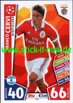 Match Attax Champions League 17/18 - Nr. 211