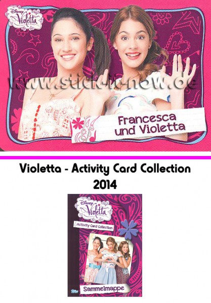 Disney Violetta - Activity Cards (2014) - Nr. 33