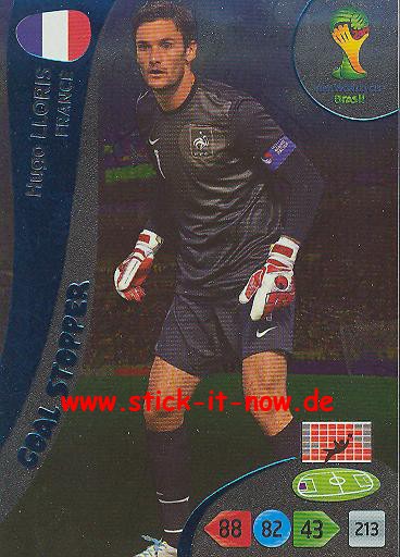 Panini Adrenalyn XL Brasil WM 2014 - Goal Stoppers - Hugo LLORIS