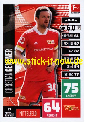 Topps Match Attax Bundesliga 2020/21 - Nr. 57