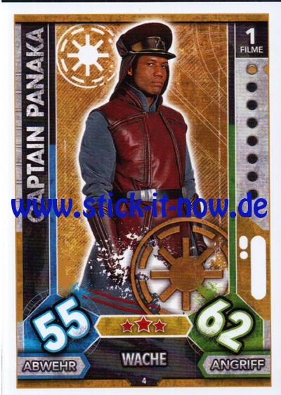 Topps Star Wars FORCE ATTAX UNIVERSE (2017) - Nr. 4