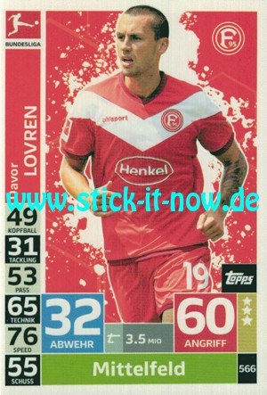 Topps Match Attax Bundesliga 18/19 "Extra" - Nr. 566