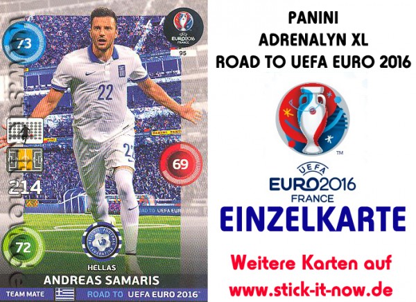 Adrenalyn XL - Road to UEFA Euro 2016 France - Nr. 95