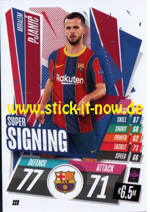 Match Attax Champions League 2020/21 "Update" - Nr. SS 9