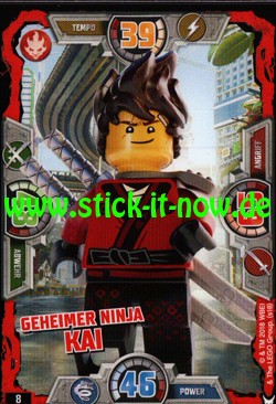 Lego Ninjago Trading Cards - SERIE 3 (2018) - Nr. 8