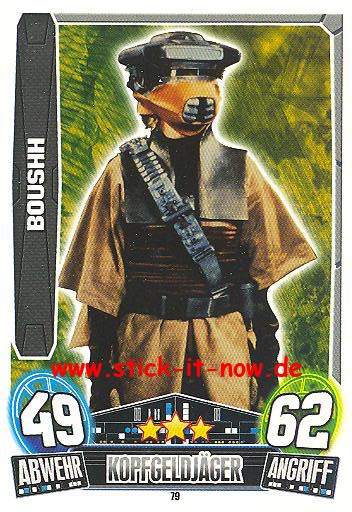 Force Attax Movie Collection - Serie 3 - BOUSHH - Nr. 79