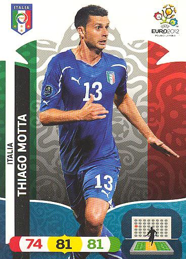 Panini EM 2012 - Adrenalyn XL - Thiago Motta - Italien