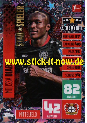 Topps Match Attax Bundesliga 2020/21 - Nr. 220 (Star-Spieler)