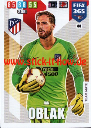 Panini FIFA 365 Adrenalyn XL (2020) - Nr. 88