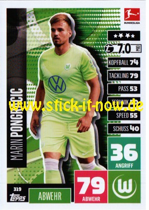 Topps Match Attax Bundesliga 2020/21 - Nr. 319