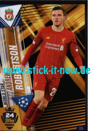 Topps Match Attax 101 (2020) - Nr. W24 (Stickerkarte S24)