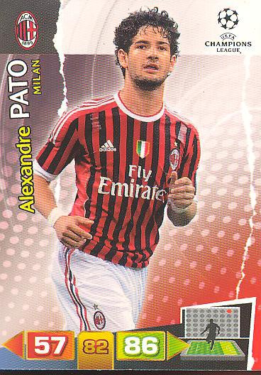 Alexandre Pato - Panini Adrenalyn XL CL 11/12 - AC Mailand