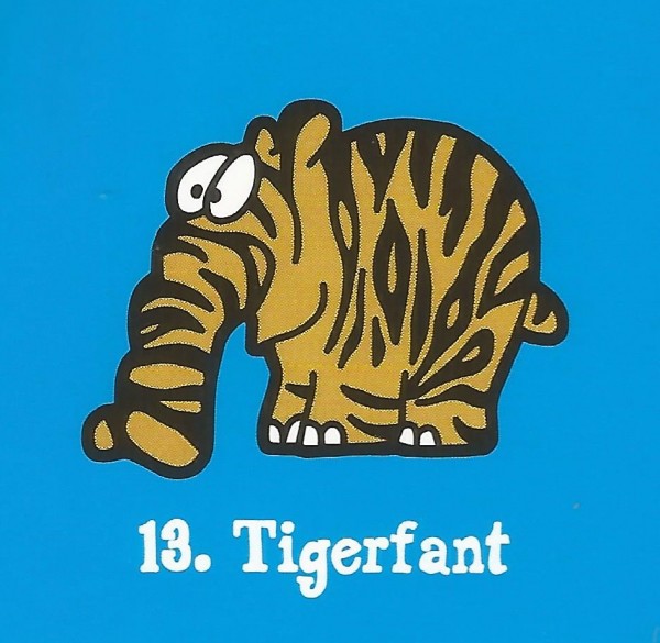 Edeka Ottifanten (2020) - Nr. 13 Tigerfant