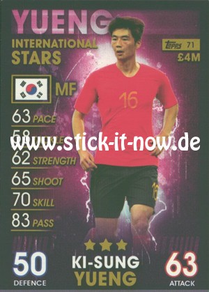 Topps Match Attax 101 (2019) - Nr. 71