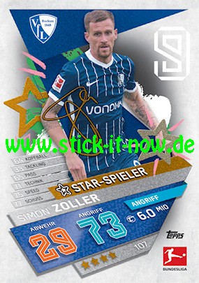 Topps Match Attax Bundesliga 2021/22 - Nr. 107 ( Star-Spieler )