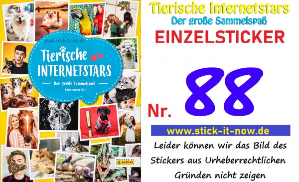 Tierische Internetstars (2021) - Nr. 88 (Glitzer)