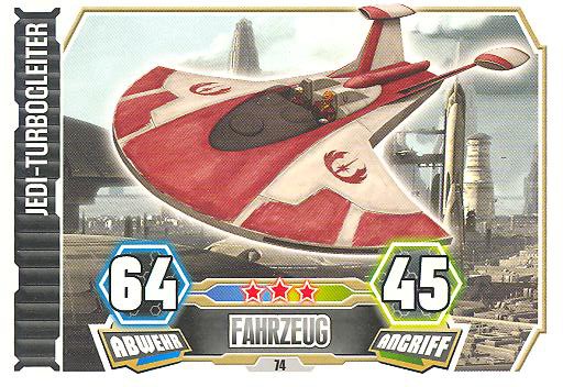 Force Attax - Serie 3 - Jedi-Turbogleiter - Nr. 74